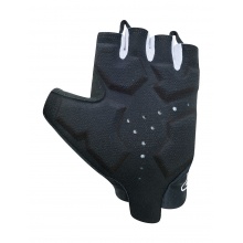 Chiba Bike Gloves Ergo (Three-dimensionally shaped, flexible palm) black/yellow - 1 pair